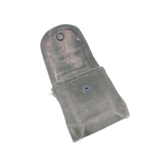 Porte boussole ou pansement US Vietnam  COTON usagé  ref 49 