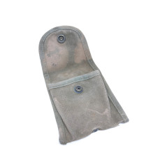 Porte boussole ou pansement US Vietnam  COTON usagé  ref 66