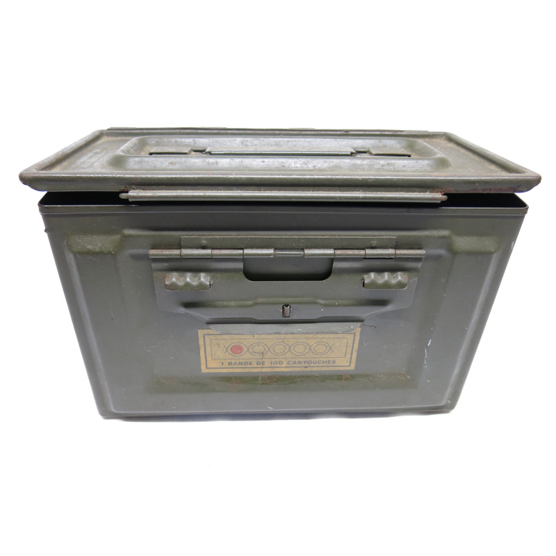 Belle boite a munitions calibre 12.7 1969 ref 477