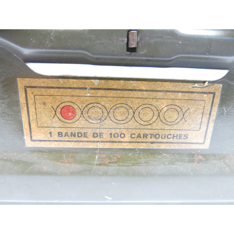 Belle boite a munitions calibre 12.7 1969 ref 477