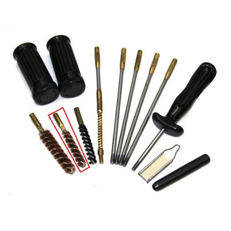 Brosse de rechange neuve en laiton pour nécessaire suisse