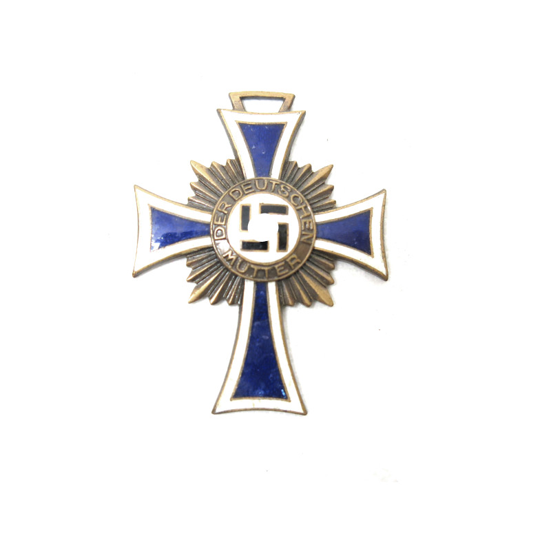 Médaille originale 1938 croix des mères bronze sans ruban ref11