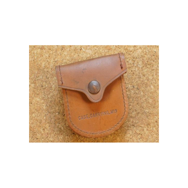 Étui cuir original  M19 de boussole US M2 Réfun 3