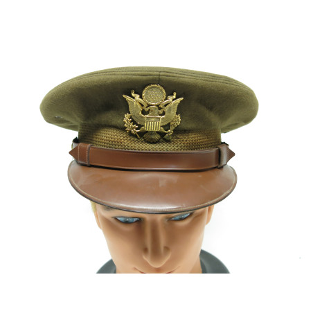 Belle casquette originale officier US ww2 ref ca 888