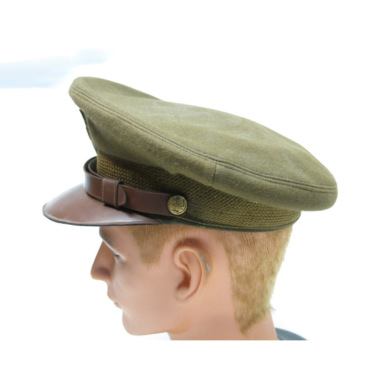 Belle casquette originale officier US ww2 ref ca 888