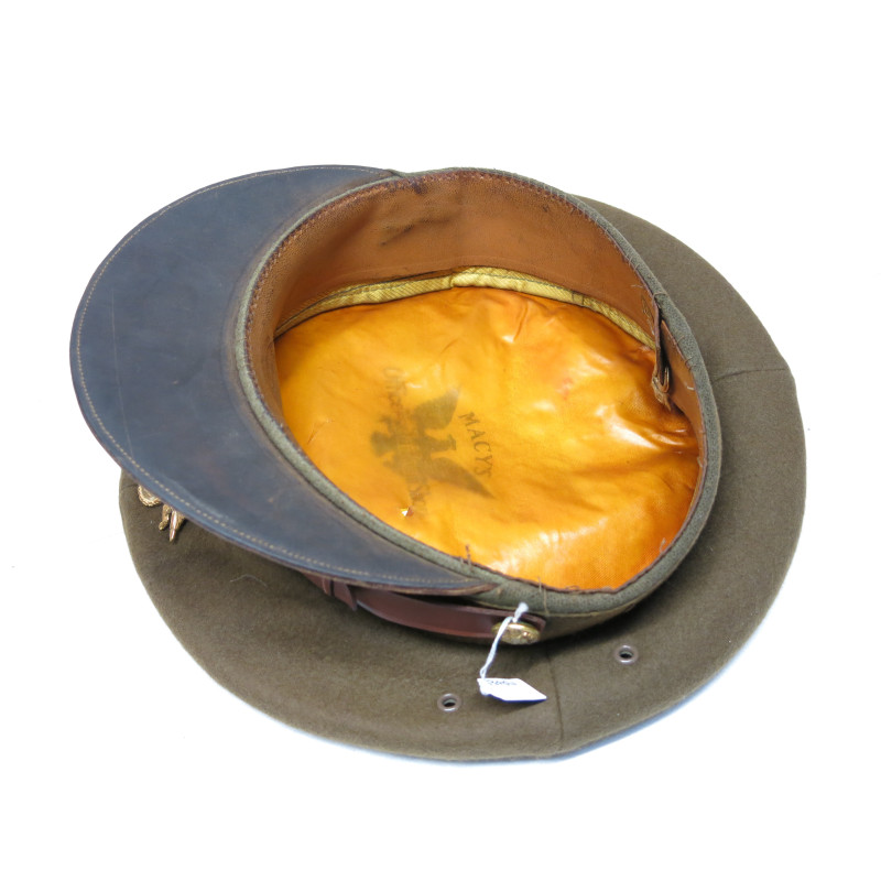 Belle casquette originale officier US ww2 ref ca 888