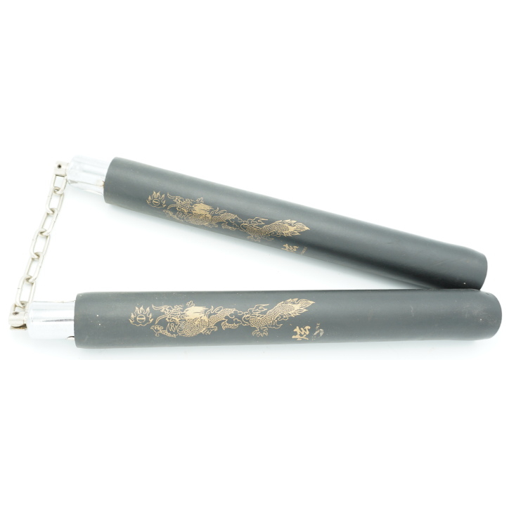 Nunchaku avec poignée confort dragon