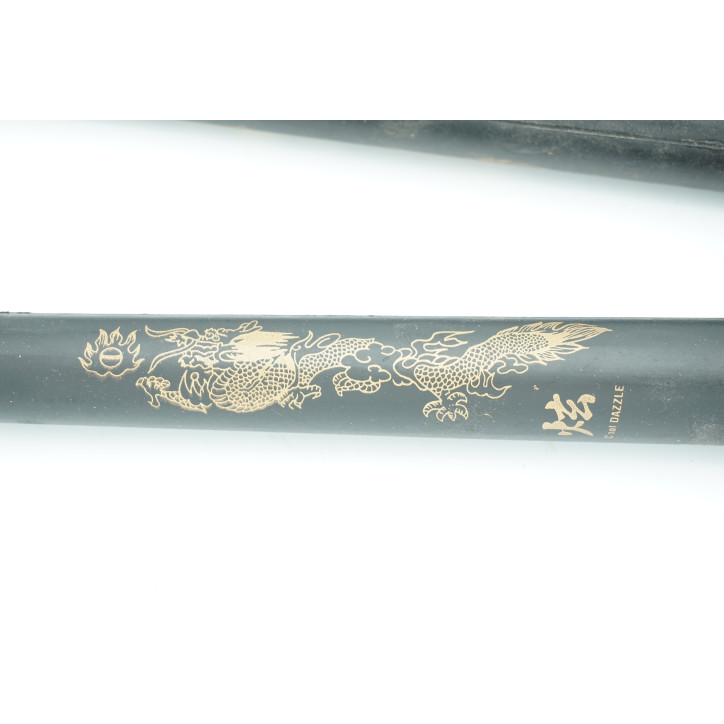 Nunchaku Poignées bois et Caoutchouc Japan Dragon