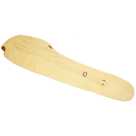 Housse de transport Garand M1 USMC en coton avec doublure couleur sable