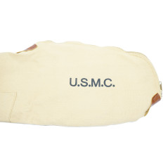 Housse de transport Garand M1 USMC en coton avec doublure couleur sable