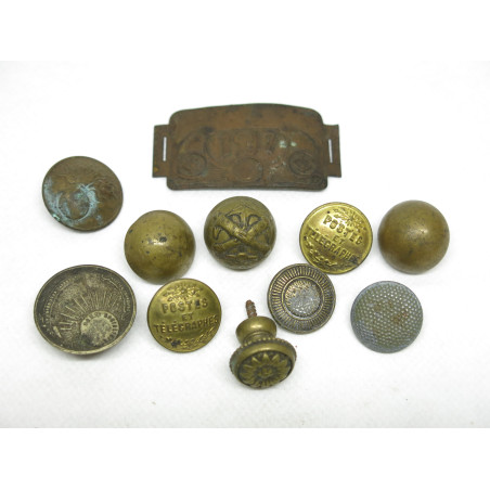 Lot de boutons ref 159