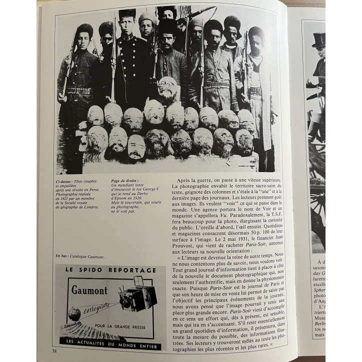 Album Histoire de la photo de reportage de J. Borgé et N. Viasnoff