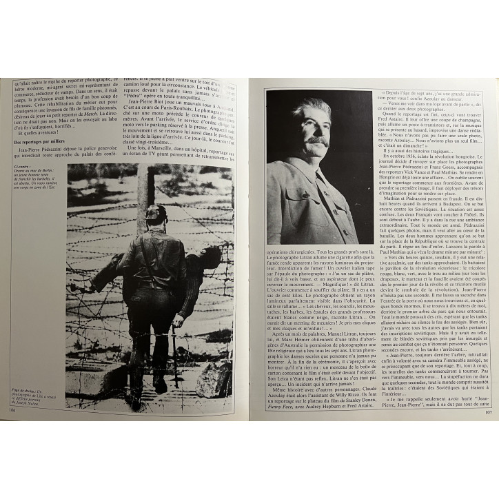 Album Histoire de la photo de reportage de J. Borgé et N. Viasnoff
