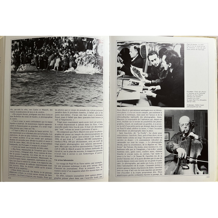 Album Histoire de la photo de reportage de J. Borgé et N. Viasnoff