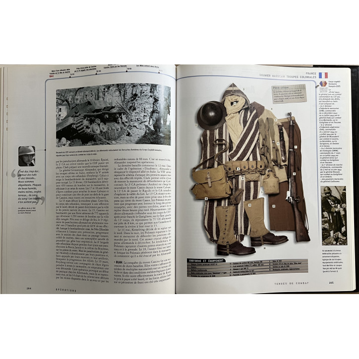 Album La seconde Guerre mondiale 1939-1945 Objets et Uniformes