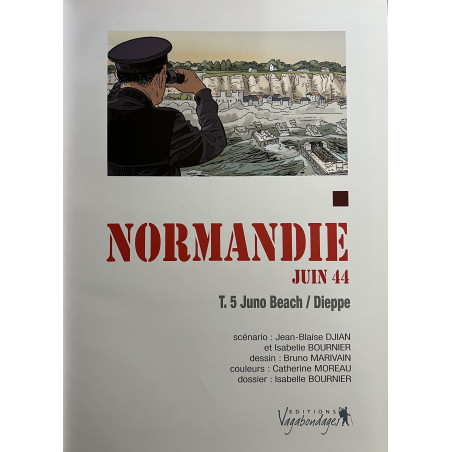 Bande Dessinée Normandie Juin 44 - Juno Beach - Dieppe
