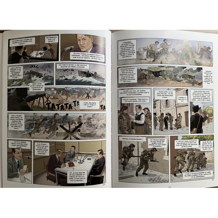 Bande Dessinée Normandie Juin 44 - Juno Beach - Dieppe