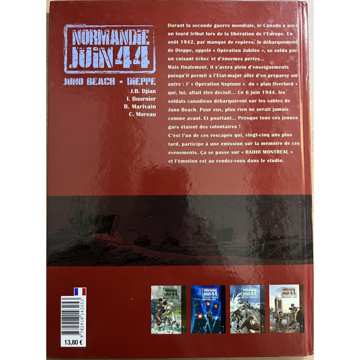 Bande Dessinée Normandie Juin 44 - Juno Beach - Dieppe