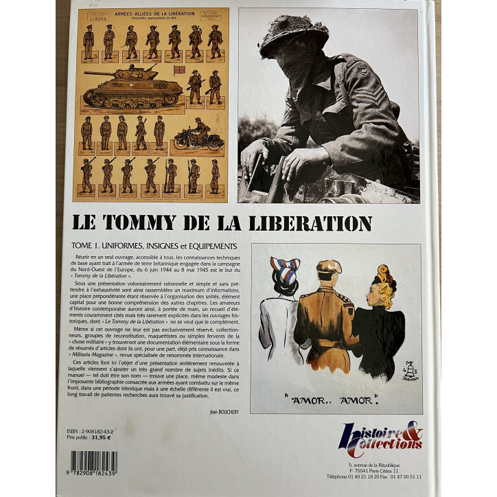 Livre   Le Tommy de la libération : de la Normandie à la Baltique Tome 1