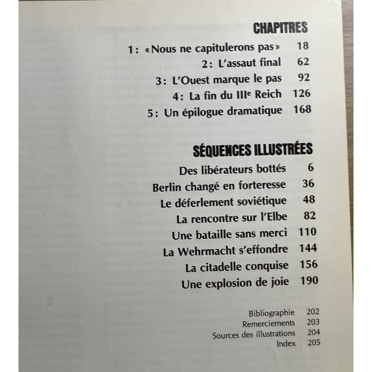 Livre La deuxième guerre mondiale : Victoire en Europe Par Gérard Simons