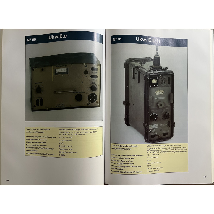 Livre Les Matériels radio de la Wehrmacht 1935 - 1945
