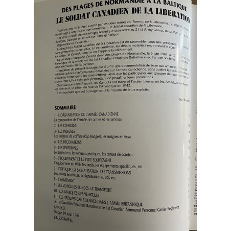 Livre le Canadien de la Libération : de la Normandie à la Baltique