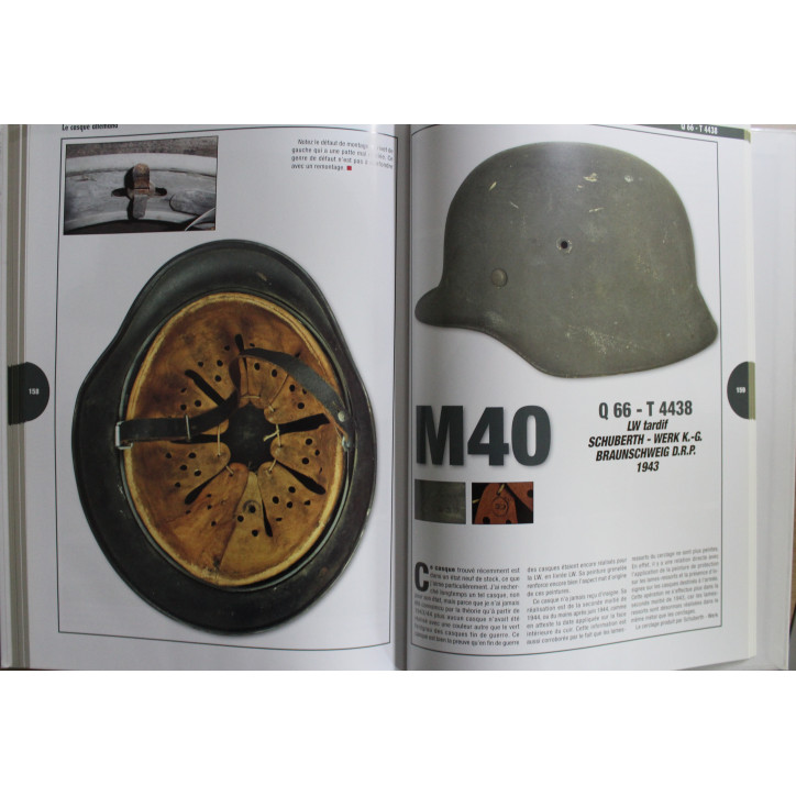Livre Le Casque allemand Tome 1 : du M35 au M42 de C & F. Suppo