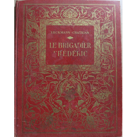 Livre Le Brigadier Frédéric par Erckmann-Chatrian de 1937