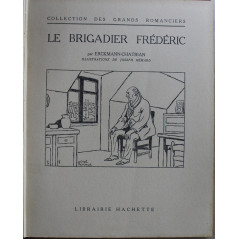 Livre Le Brigadier Frédéric par Erckmann-Chatrian de 1937