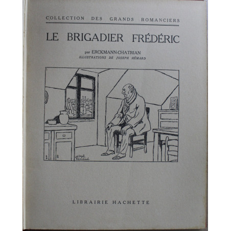 Livre Le Brigadier Frédéric par Erckmann-Chatrian de 1937