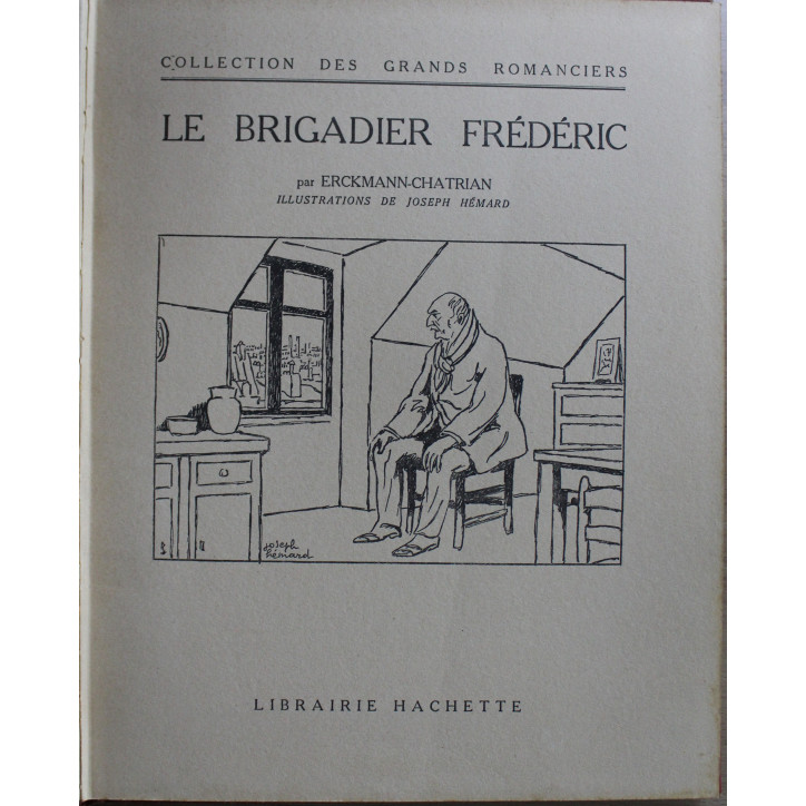Livre Le Brigadier Frédéric par Erckmann-Chatrian de 1937