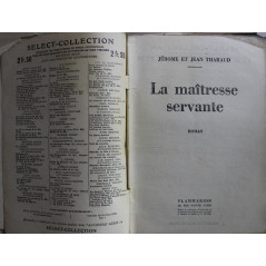 La maitresse servante de Jérôme et Jean Tharaud - Select-Collection