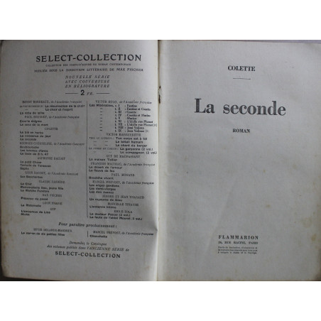 La seconde de Colette - Select-Collection