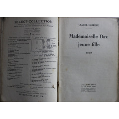 Mademoiselle Dax jeune fille de Claude Farrère - Select-Collection