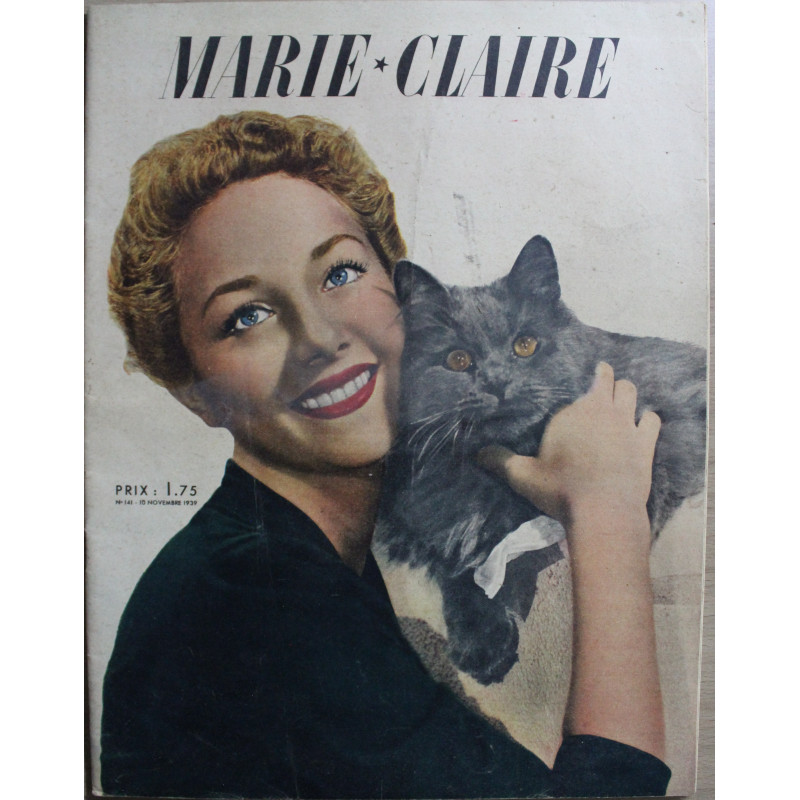 Revue Marie Claire de Novembre 1939 No 141
