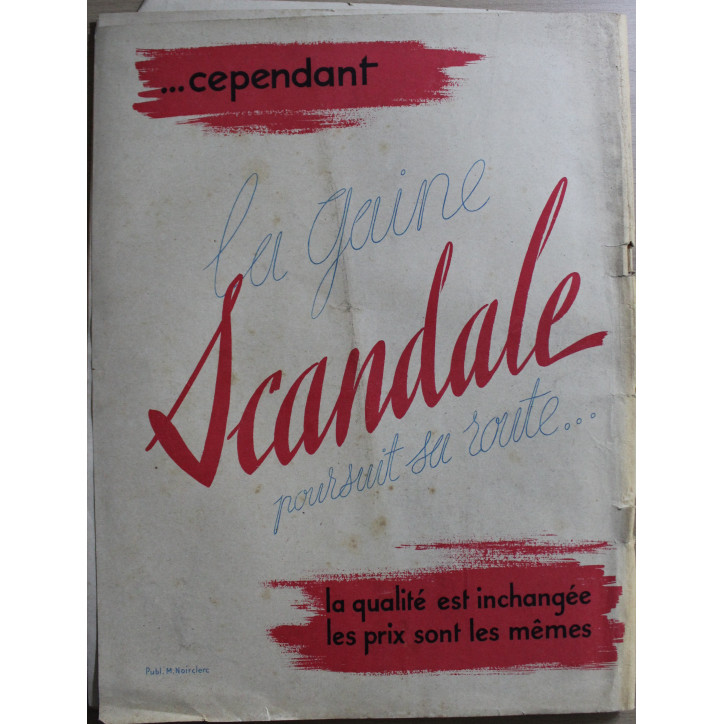 Revue Marie Claire de Novembre 1939 No 140