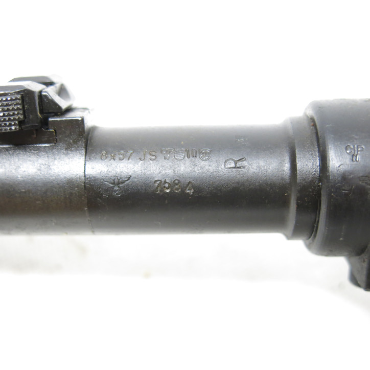 Mécanique complète fusil  Mauser 98K code byf 42 calibre 8 x 57 numéro 7564