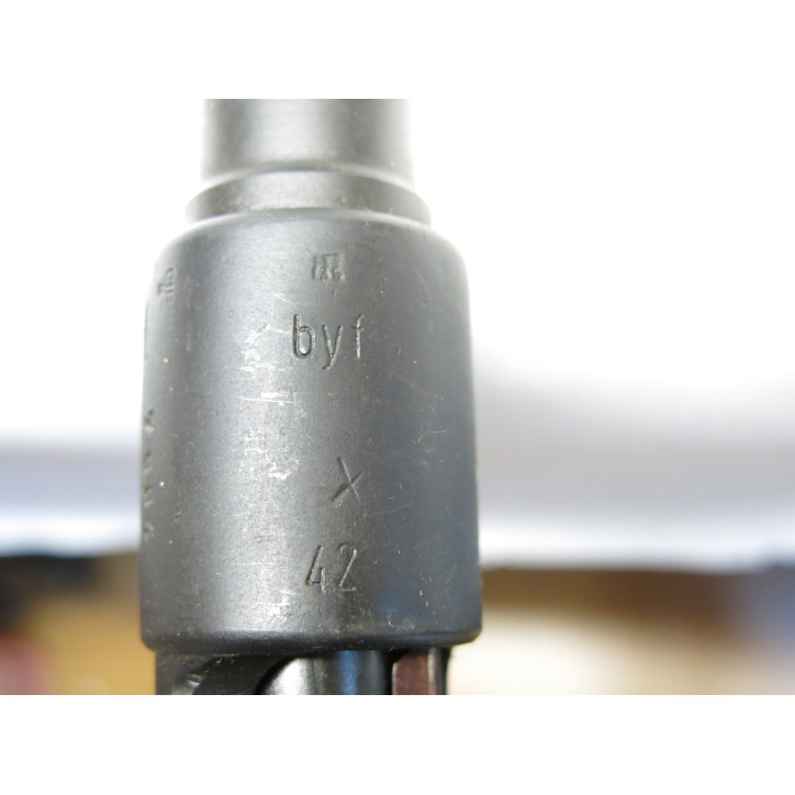 Mécanique complète fusil  Mauser 98K code byf 42 calibre 8 x 57 numéro 7564