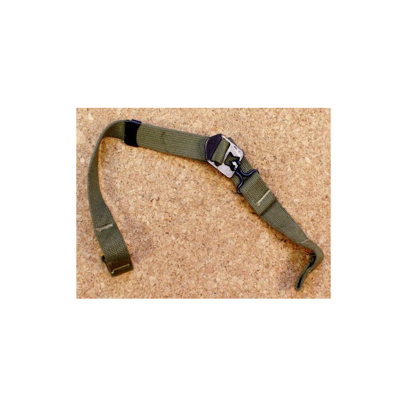 Jugulaire casque lourd US 39/45 verte