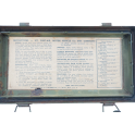 Boîte Originale US "First Aid - For emergency Use only" de véhicule WW2 empty