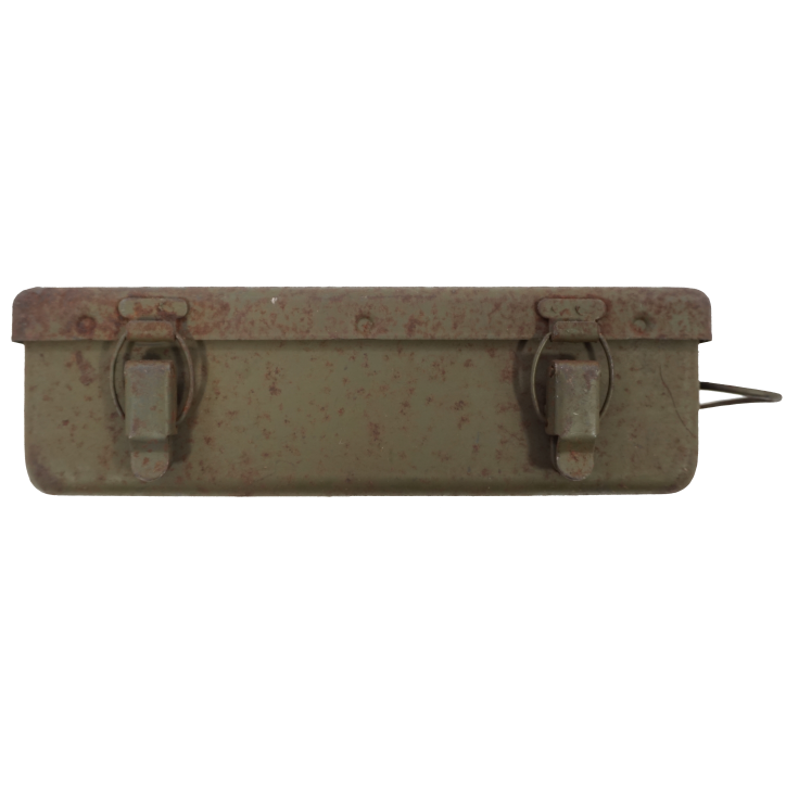 Boîte Originale US "First Aid - For emergency Use only" de véhicule et Jeep WW2