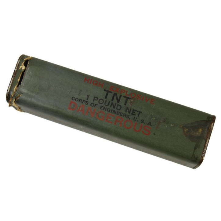 Emballage de TNT 1 pound US army ww2 ref33 