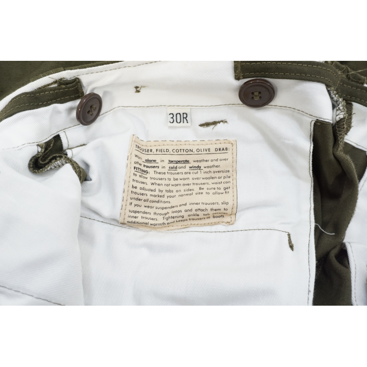 Pantalon US WW2 Mle 43 taille 30R