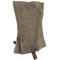 Paire de guêtres de l'armée française des années 50, époque Algérie/Indochine