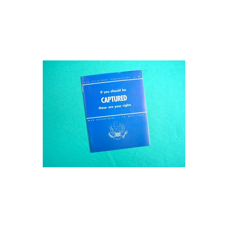 Livre Captured US 39/45