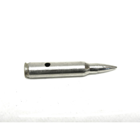 Cartouche 5.56 de manipulation Dag nickelé 