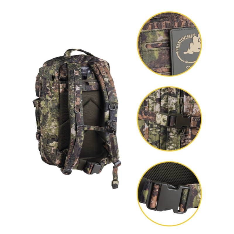 Sac à dos US style "Assault" 36 litres Forest Mandra