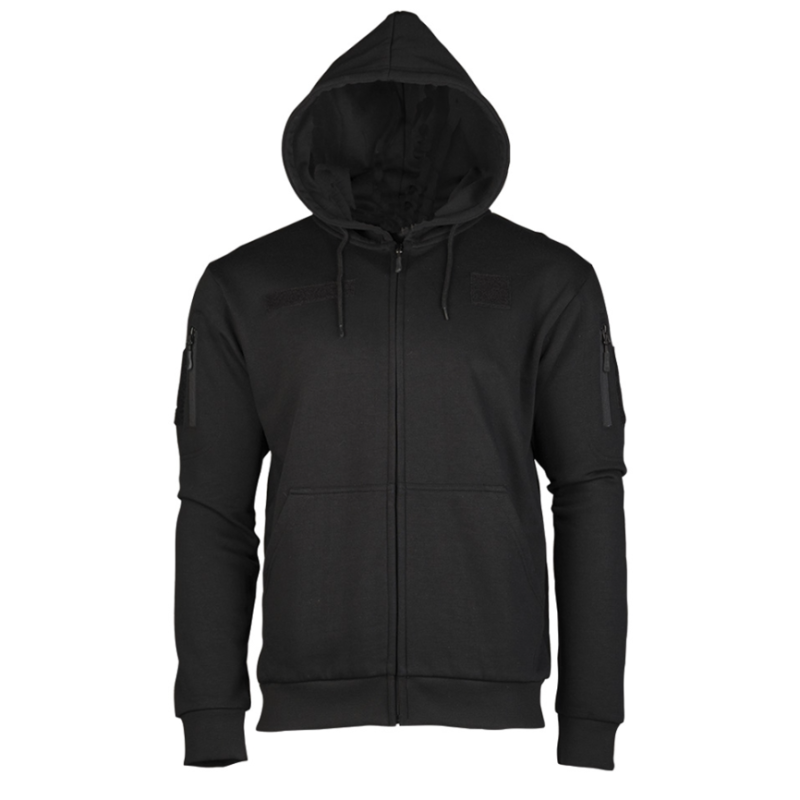 Gilet zippé style Ranger à capuche 