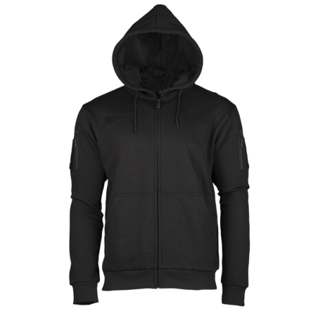 Gilet zippé style Ranger à capuche 