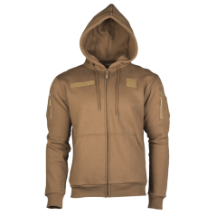 Gilet zippé style Ranger à capuche 